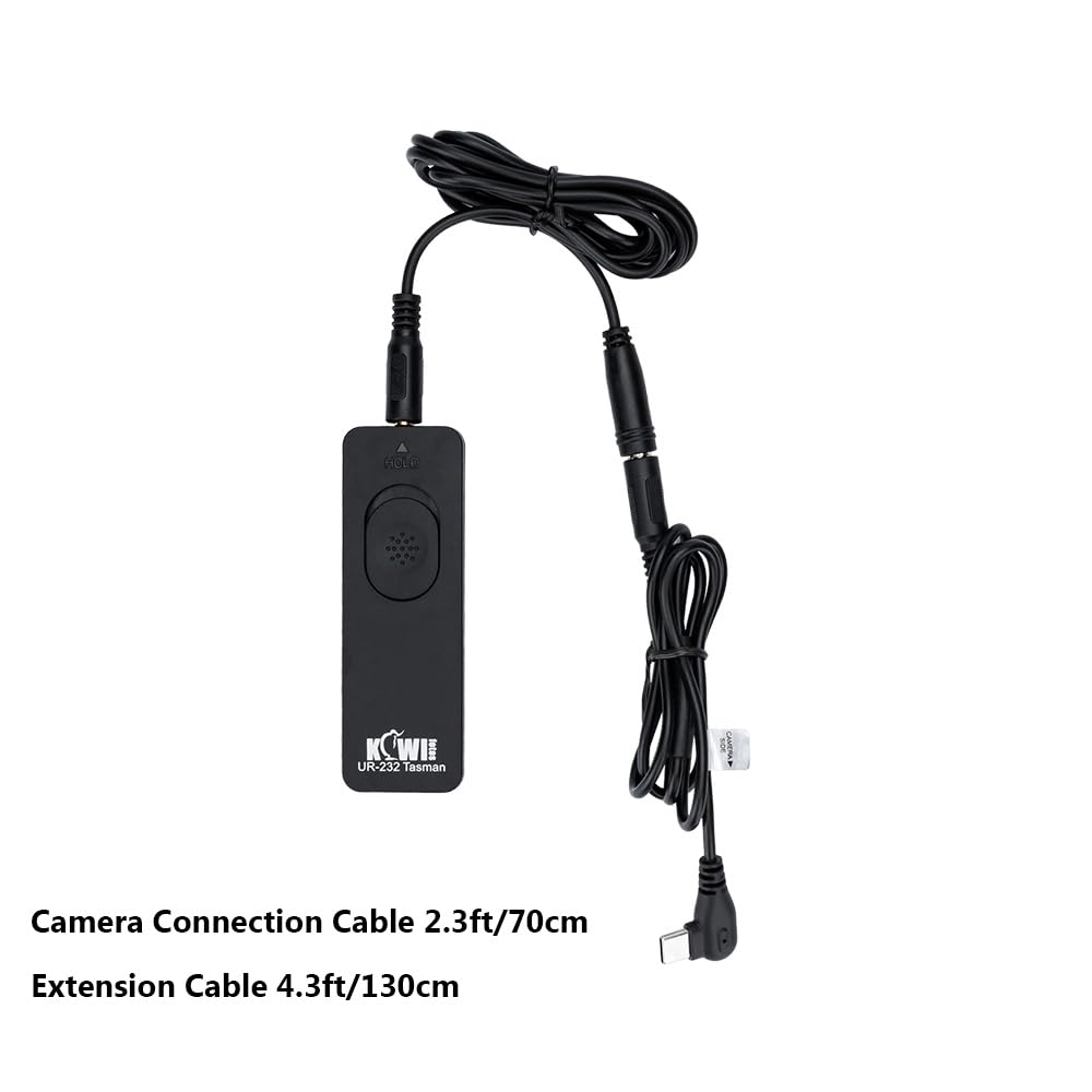 Kiwifotos Remote Control Shutter Release Cord For Panasonic Lumix S9 G100D Cameras, Cable Length 6.56Ft, Remote Switch For Long