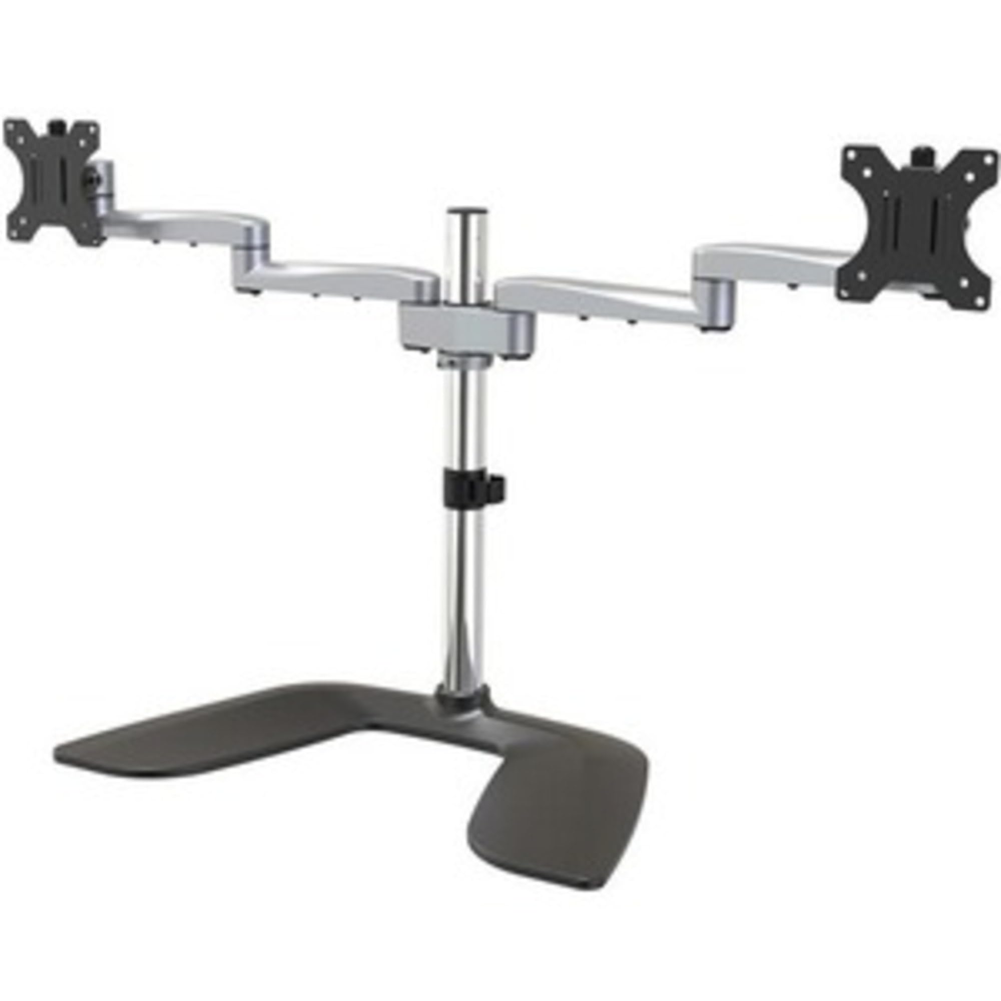 StarTech.com Dual Monitor Stand - Ergonomic Desktop Monitor Stand for up to 32 VESA Displays - Free-Standing Articulating Univer