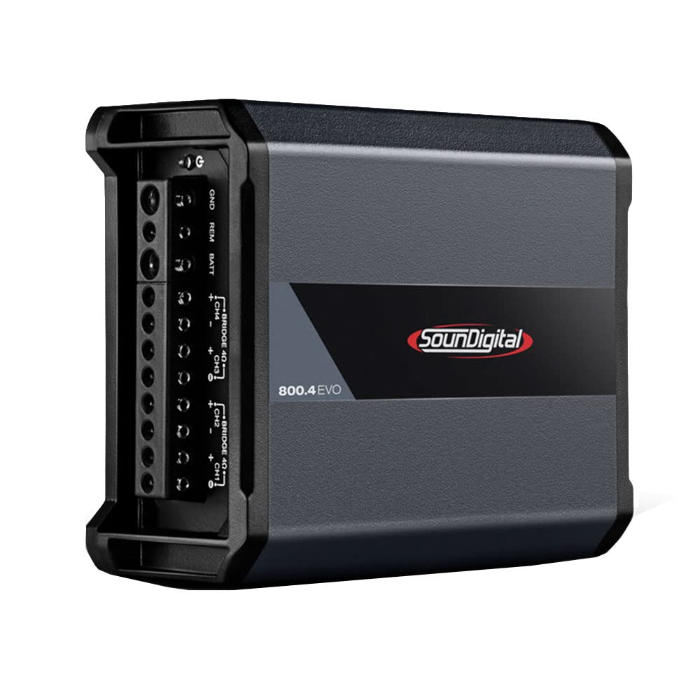 Amplifier Soundigital 800.4 Evo 4.0 Stereo Digital 4 Ohms