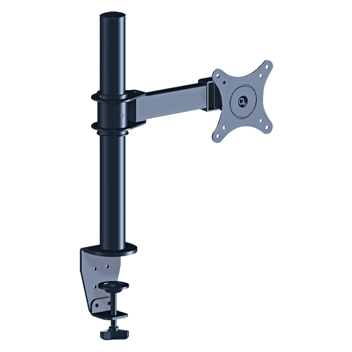 Mx Lcd Monitor Desk Mount Stand With Arm For 1726 Inch Led, Lcd Monitors & AllInOne Pcs | Clamp Type Table Mount Bracket | Er