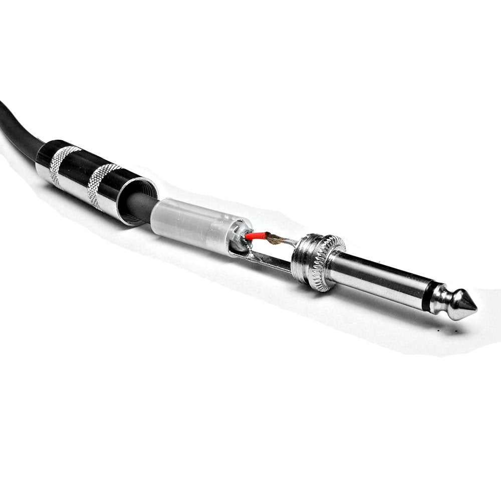 Seismic Audio - Sastsx-6 - 6 Foot Ts 1/4'' Guitar, Instrument, Or Patch Cable Black