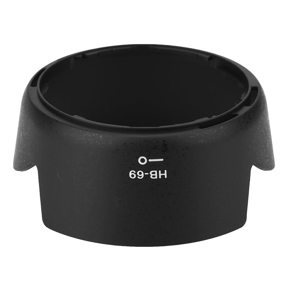 Hb 69 Camera Lens Hood,For Nikon, Af S Dx 18 55Mm F/3.5 5.6G Vr Ii D3200 D3300 D5200 D5300,With Lens Cap