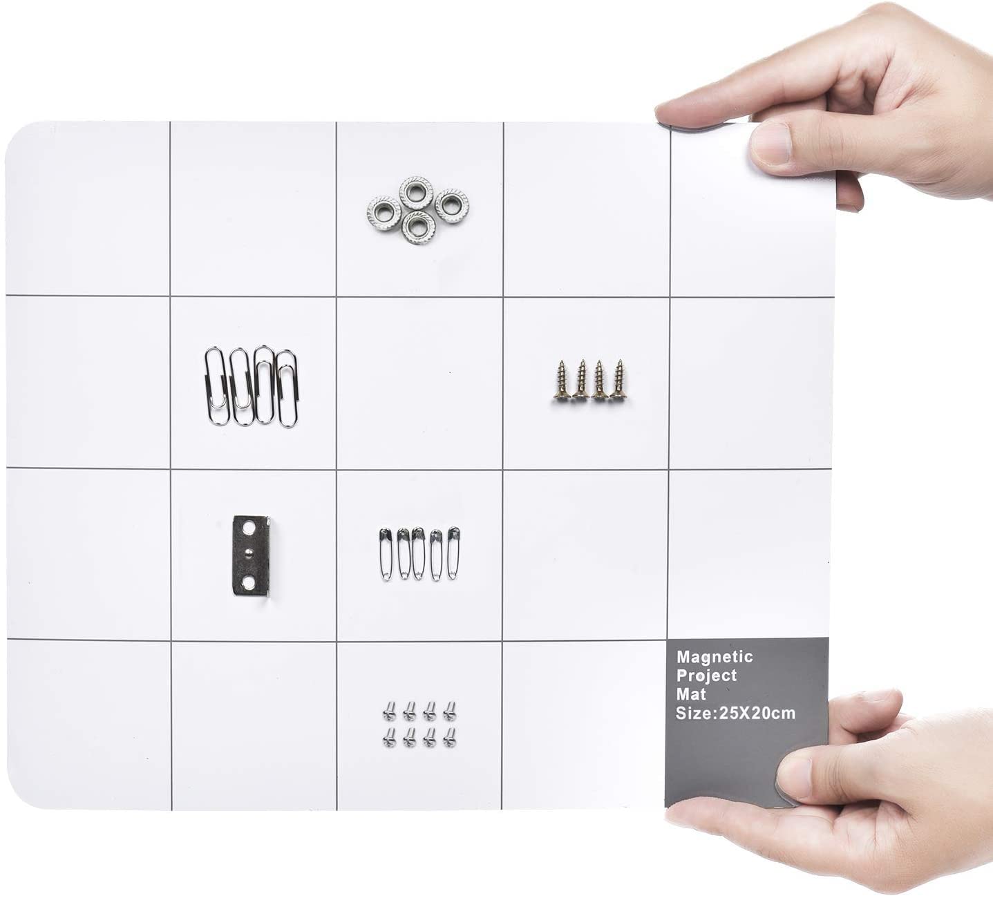 Magnetic Mat, Magnetic Project Mat, Unamela Magnetic Mat For Tools With Dry Erase Pen   Preventing Losing Screws When Repairing Computer, Cell Phone, Laptop Or Other Electronics