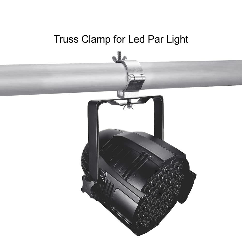 2 Inch Truss O Clamps, 10 Pack Olaalite Aluminum Stage Light Clamps For Truss, Heavy Duty 220Lb Led Par Light Moving Head Lighti