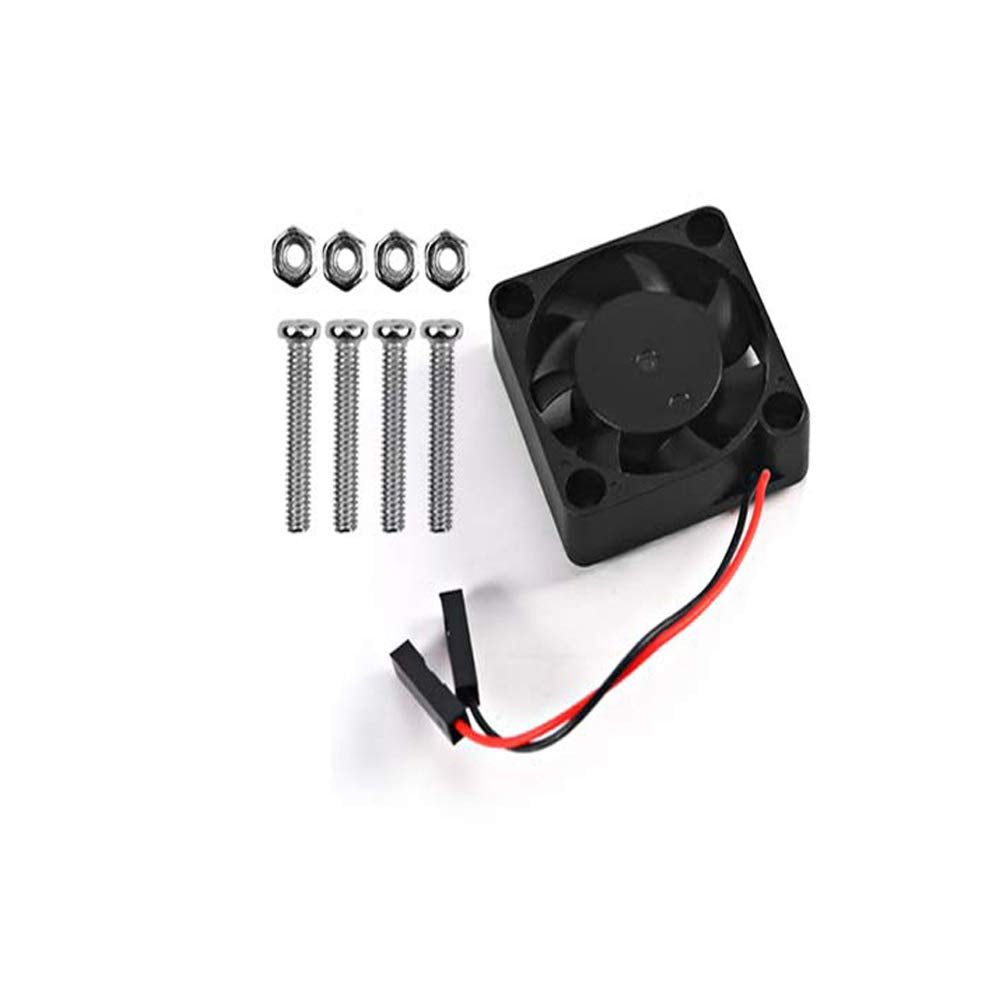 Raspberry Pi Fan   10 Pack Cpu Cooling Heatsink Cooler, Separating One To Two Interface, 3.3V 5V For Pi4, Pi3, Pi2, Pi1