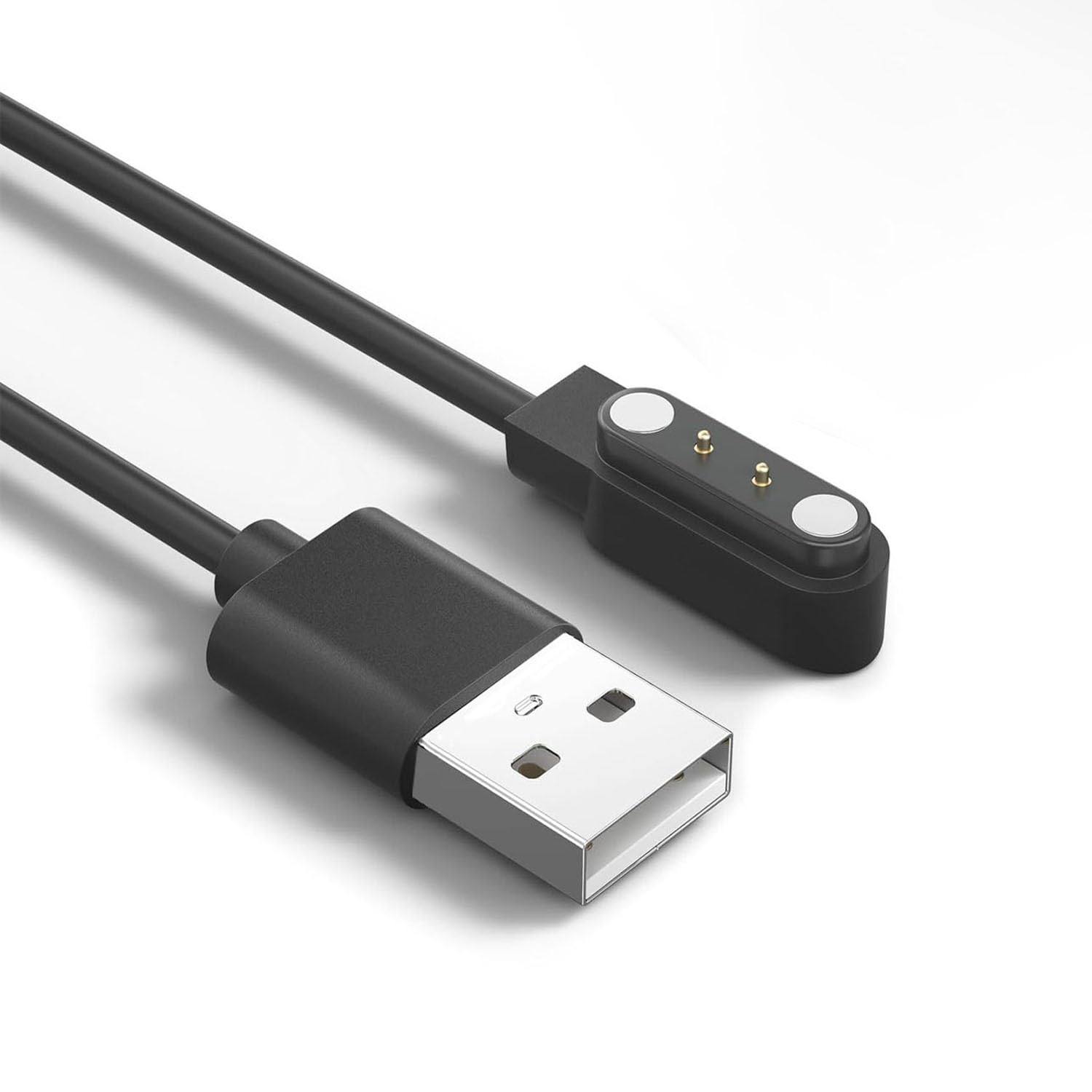 Xininyia 2 Pin Chargers For Gloryfit Smart Watch Charger, 4Mm Magnetic Usb Charging Cable For Smart Watches With The Gloryfit Ap