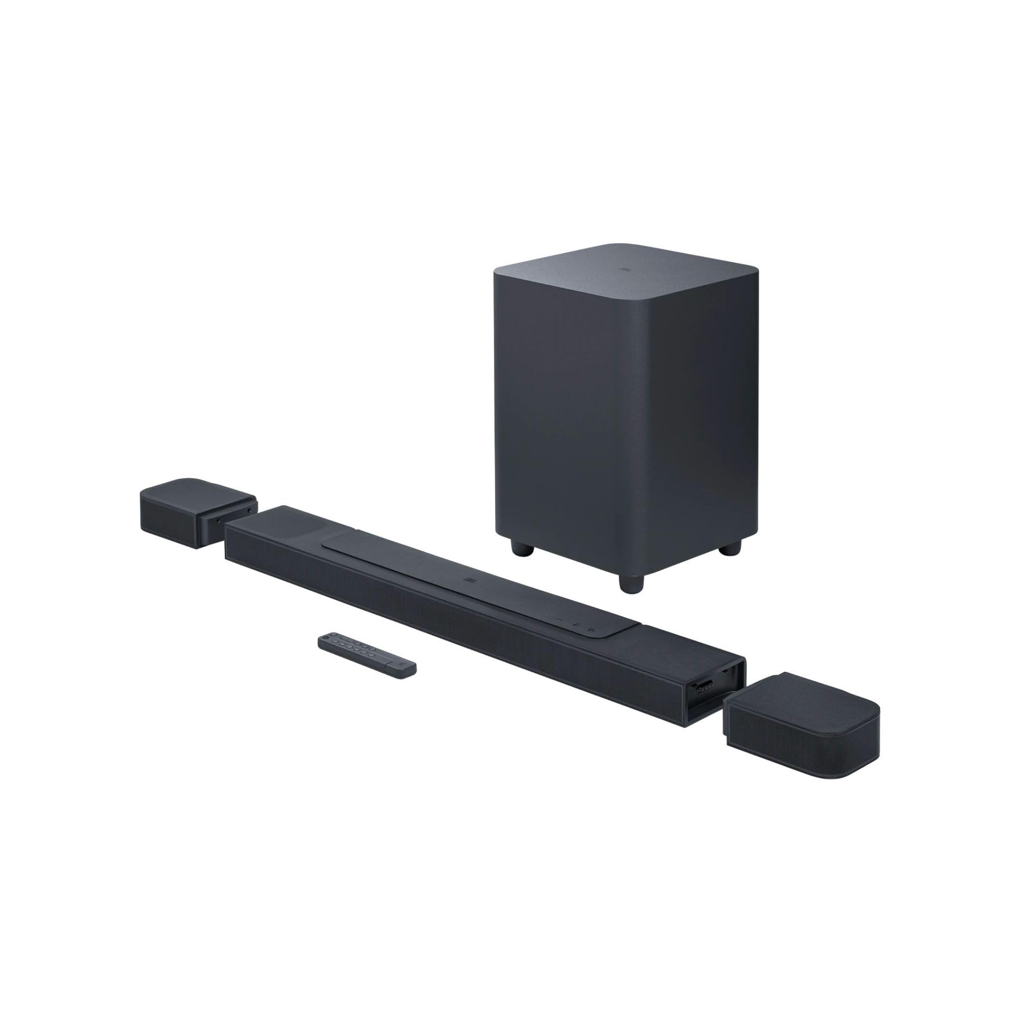JBL Bar 1000: 7.1.4-Channel soundbar with Detachable Surround Speakers, MultiBeam, Dolby Atmos, and DTS:X, Black