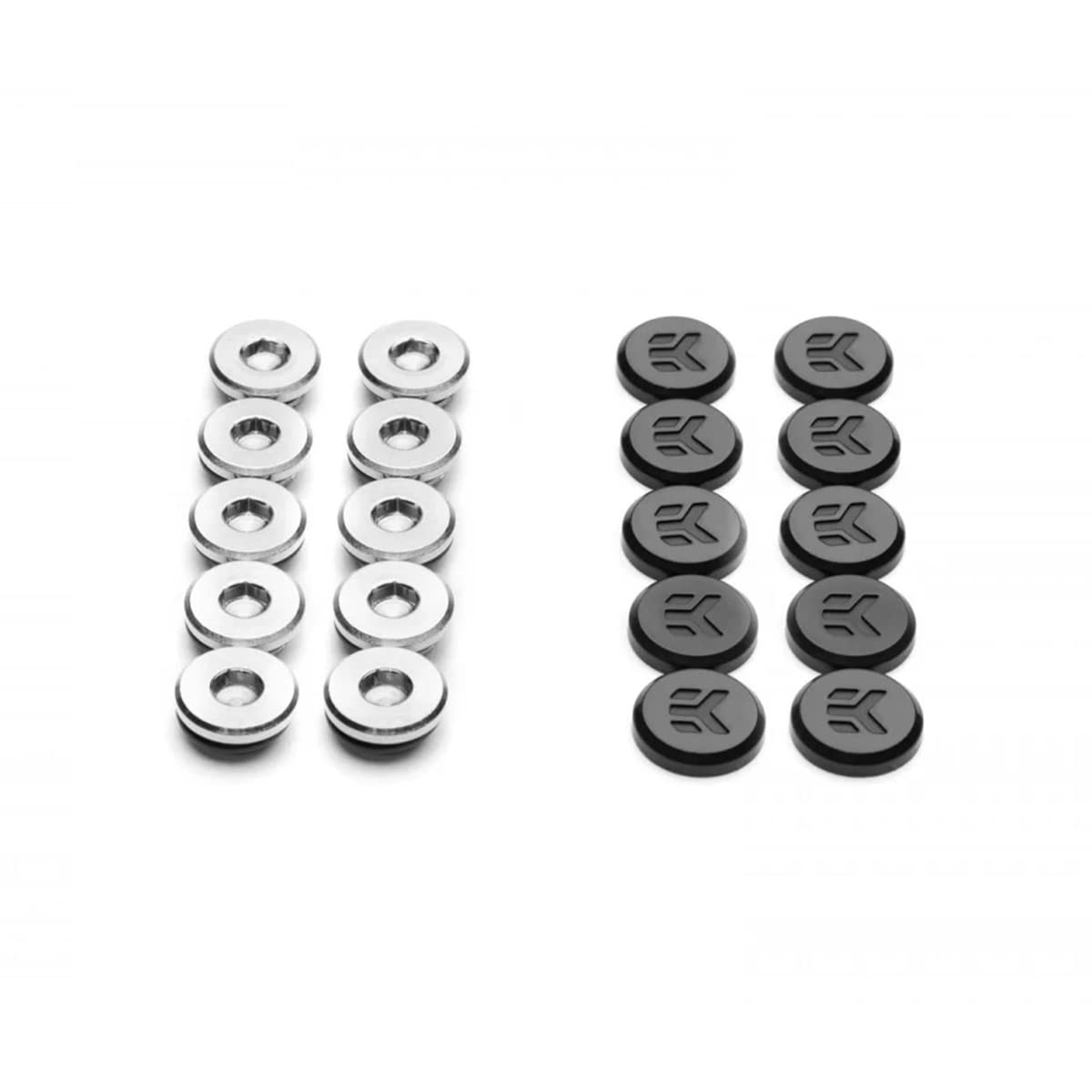 EKWB EK-Quantum Torque Plug w/Cover, Black, 10-Pack