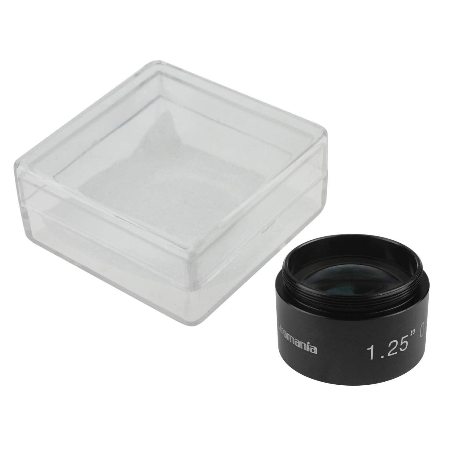 Astromania 0.5X Reducer For Photography And Observing   1.25'' Filter Thread (28.5X0.75Mm) On Both Sides   Reduces The Focal Len