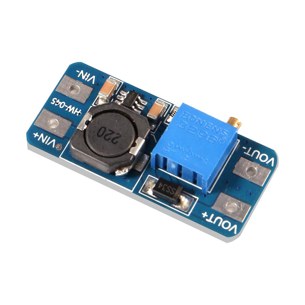5Pcs Mt3608 Dc Dc Step Up Boost Power Converter 2A Module Adjustable Step Up Voltage Regulator Board 2 24V To 5V 28V Output