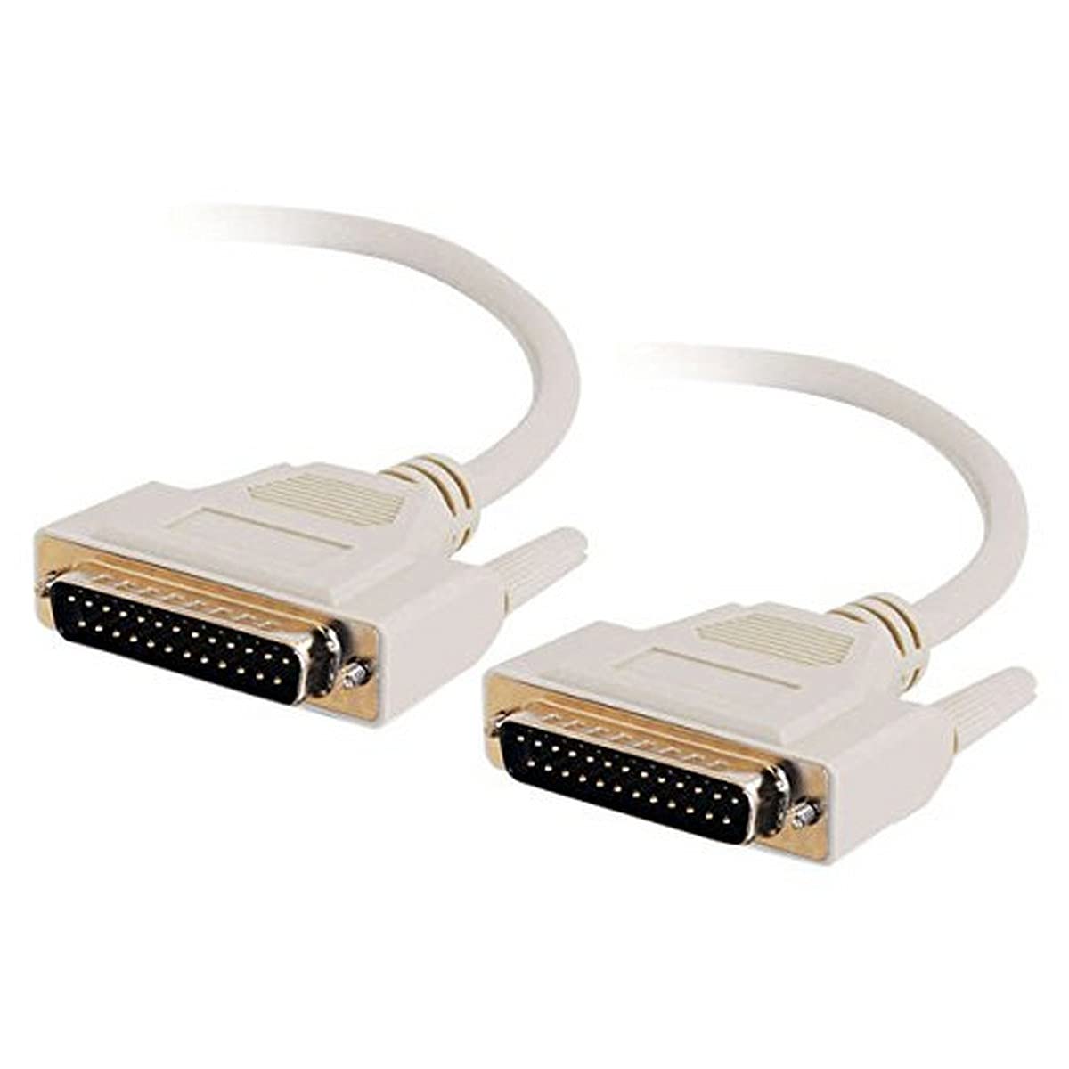 C2G/ Cables To Go C2G 02664 Db25 M/M Serial Rs232 Cable, Beige (3 Feet, 0.91 Meters)