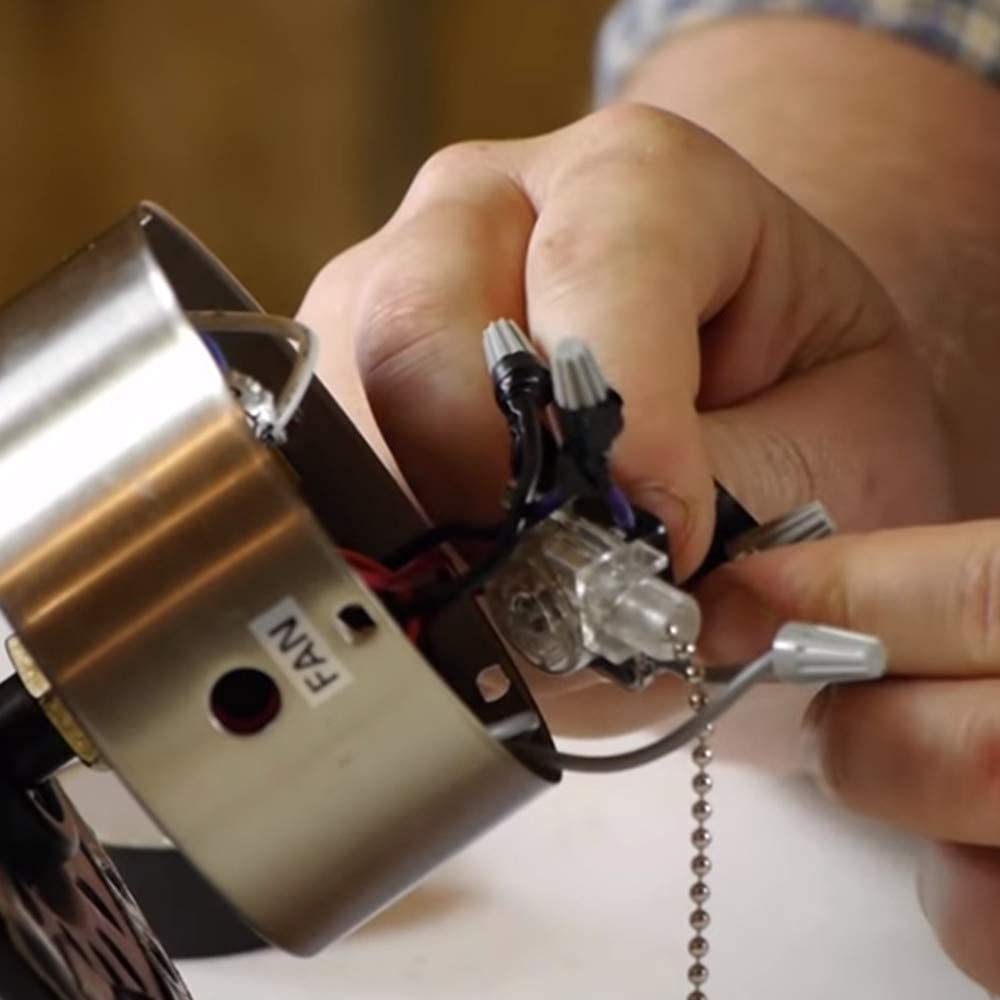 Pull Chain Switch Zing Ear Ze-109 Ceiling Fan Switch Ceiling Fan Light Lamp Replacement 2 Pack Brass