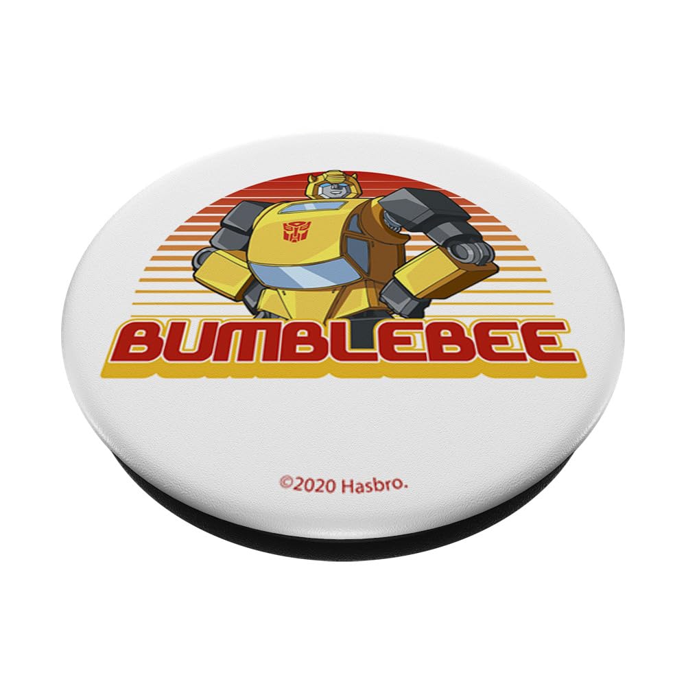 Transformers Bumblebee Animated Portrait Popsockets Standard Popgrip