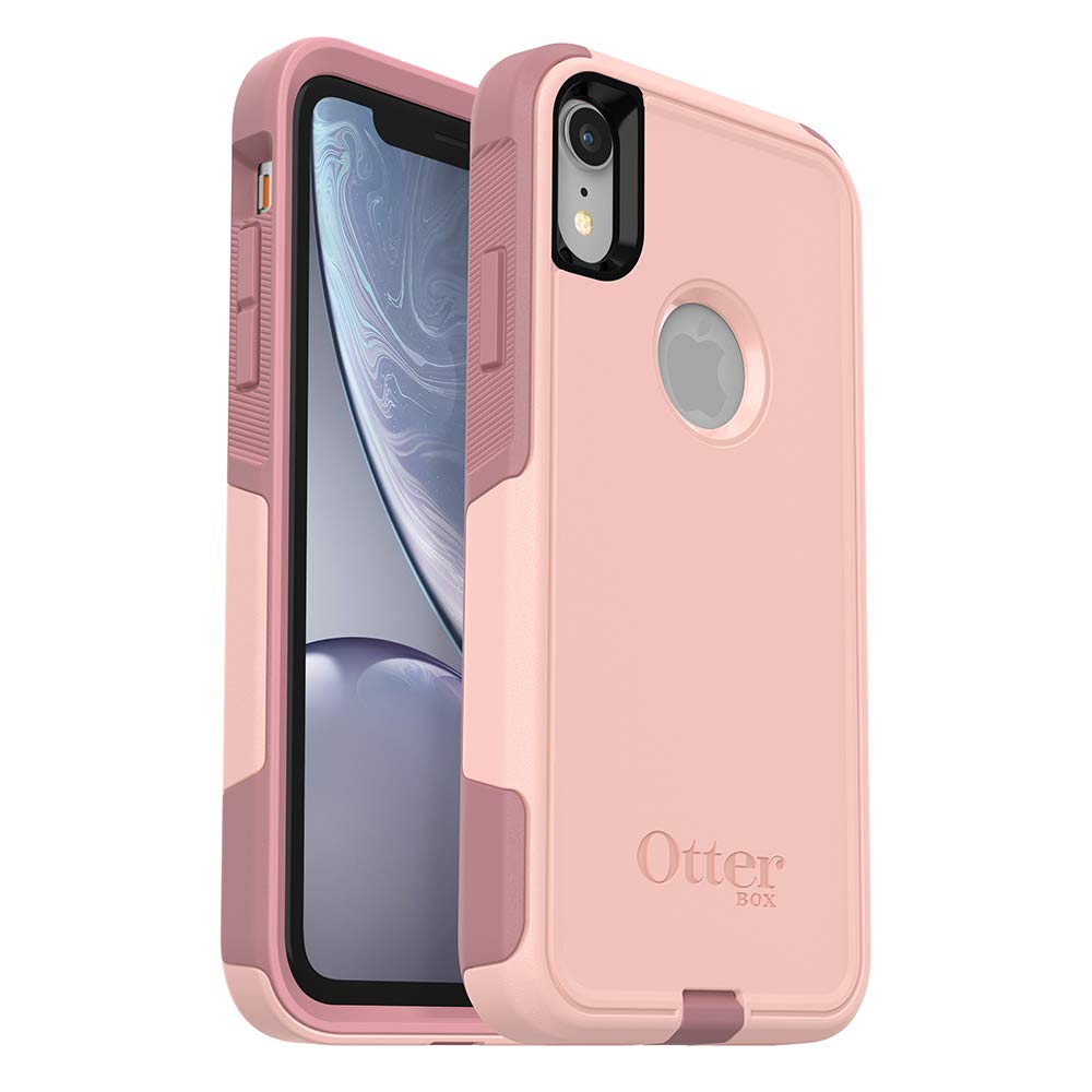 Otterbox Commuter Series Case For Iphone Xr   Frustration Free Packaging   Ballet Way (Pink Salt/Blush)