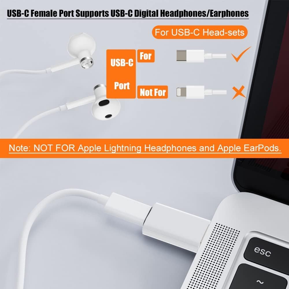 Lmuboy Usb To Usb C Adapter,Usb C Female To Usb Male Adapter Compatible With Apple Magsafe Watch 7/8/9/Se/Ultra,Car, Iphone 15 1