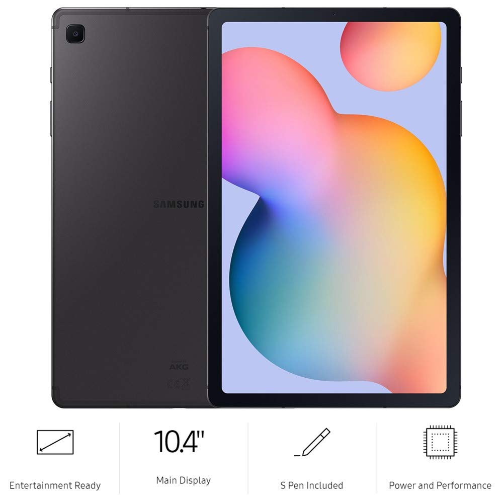 Samsung Galaxy Tab S6 Lite 10.4 Touchscreen (2000X1200) Wifi Tablet, Octa Core Exynos 9610 Processor, 4Gb Ram, 64Gb Memory, 5Mp