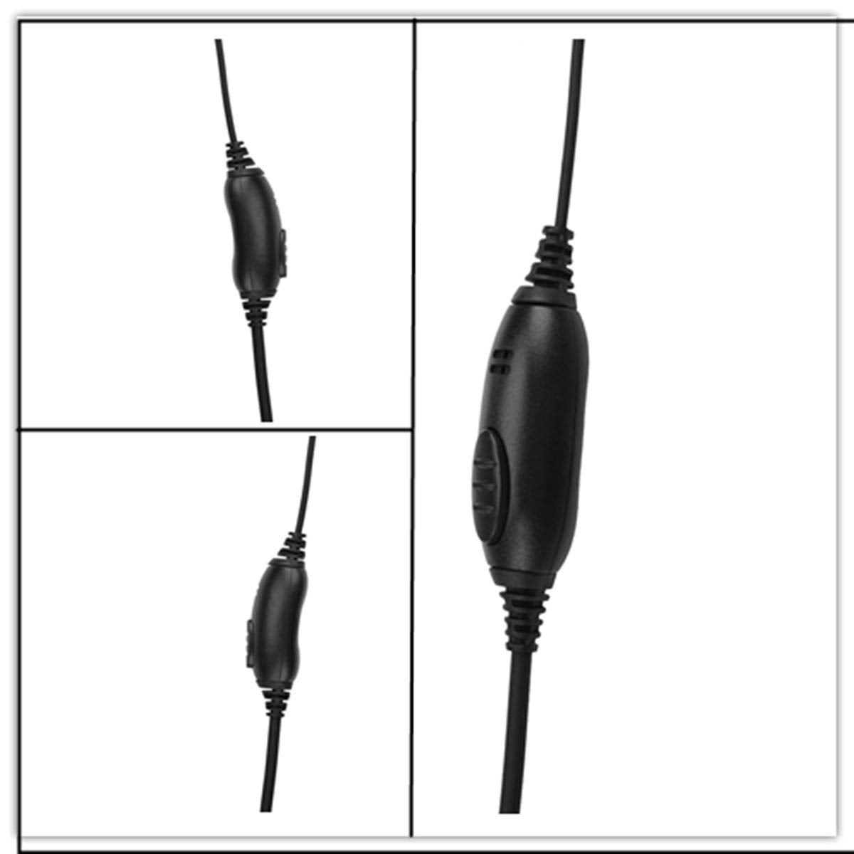 Jeuyoede Cls1110 D Shape Earpiece Surveillance Headset With Mic Compatible With Motorola Two Way Radio Rmm2050 Xu2600 Cls1410 Cp