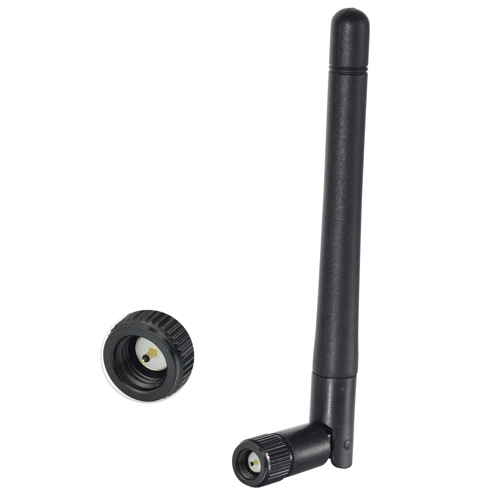 Bingfu Dual Band Wifi Antenna 2.4Ghz 5/5.8Ghz 3Dbi Sma Male Antenna(4 Pack) For Wireless Vedio Security Ip Camera Recorder Surve