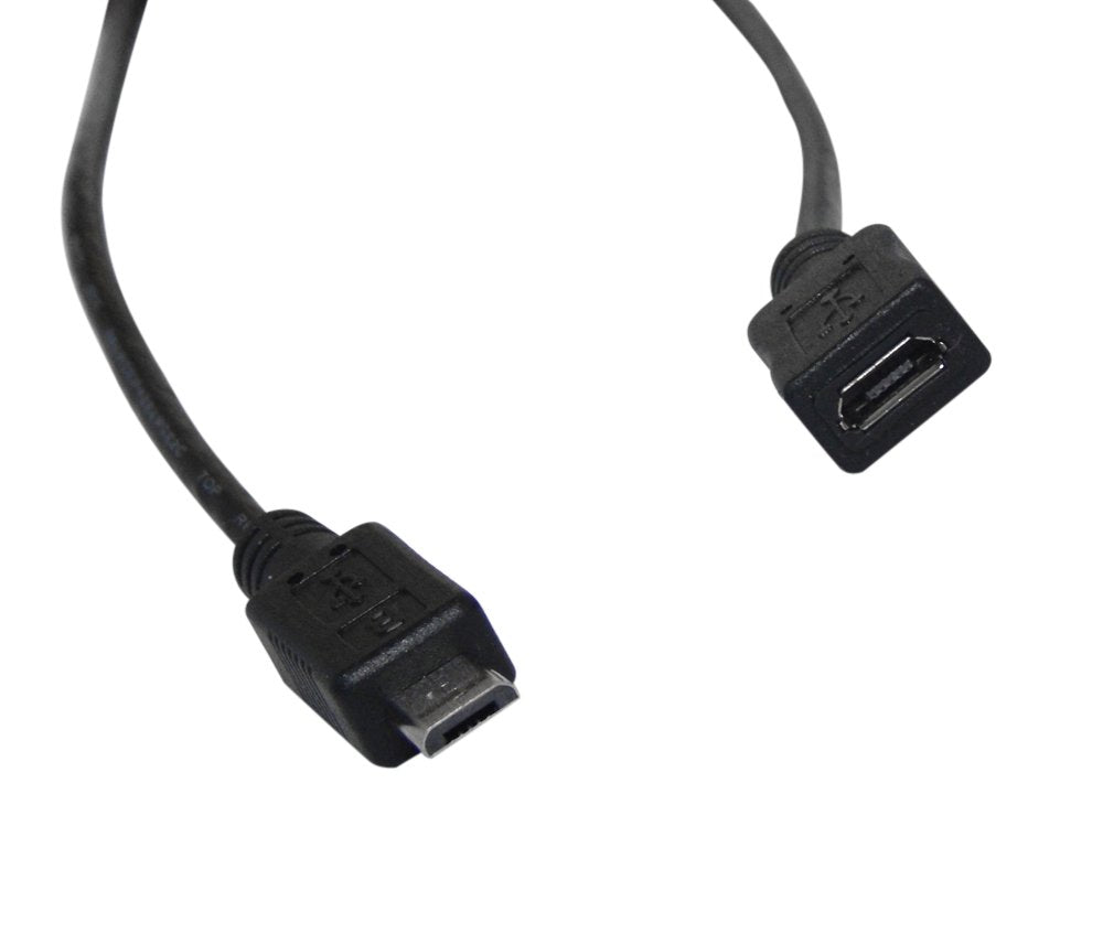 Ycs Basics 6 Inch Usb Micro Male To Female Otg Extension Cable