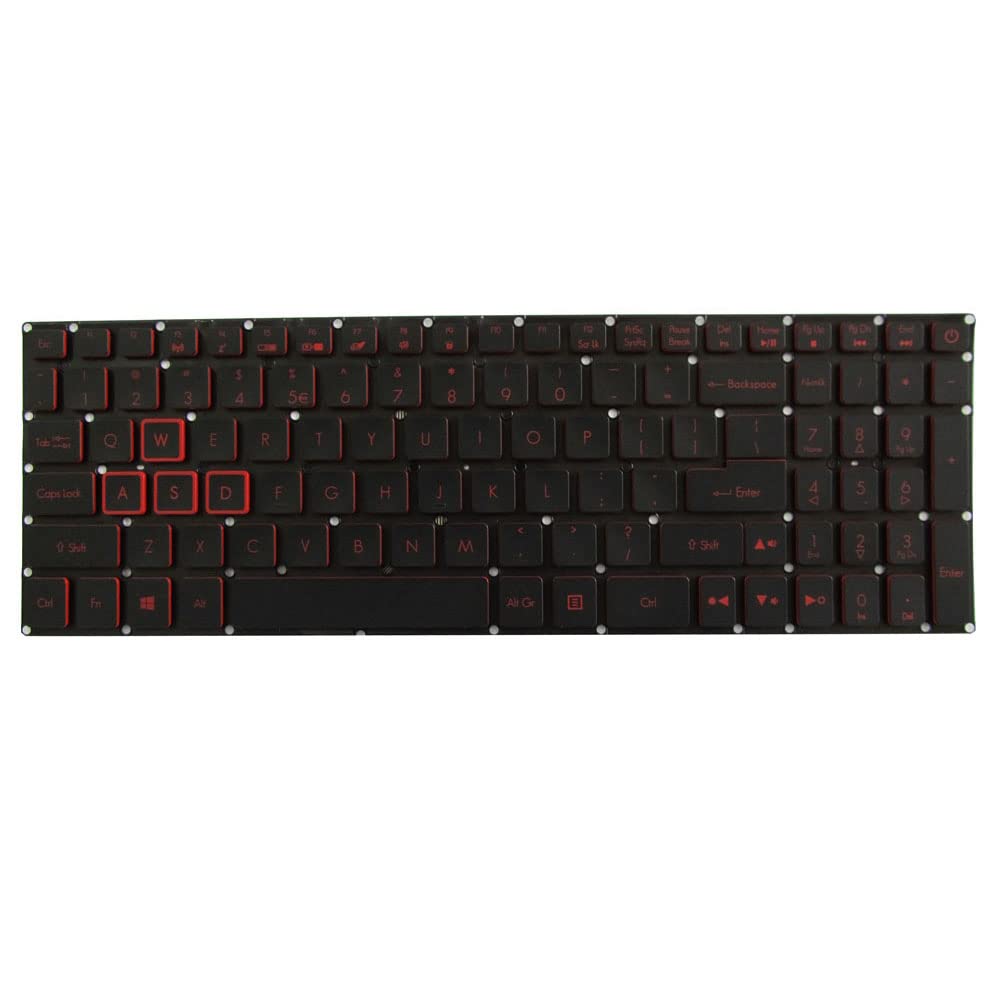 Abakoo New Keyboard Compatible With Acer Nitro 5 An515 An515 41 An515 42 An515 51 An515 52 An515 53 With Backlit Without Frame R