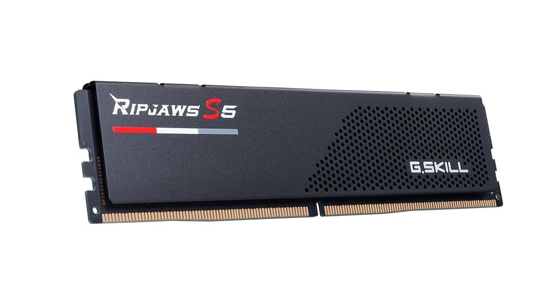 G.Skill Ripjaws S5 Series (Intel Xmp 3.0) Ddr5 Ram 64Gb (2X32Gb) 6000Mt/S Cl30 40 40 96 1.40V Desktop Computer Memory Udimm   Ma