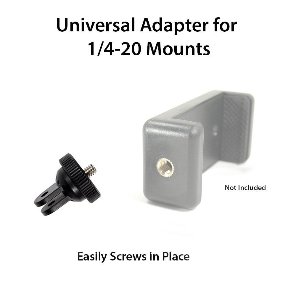 Asocea Action Camera Tripod Adapter Mount Universal Conversion Adapter Set (1/4 Inch 20) Screw Mount Compatible With Sony Gopro