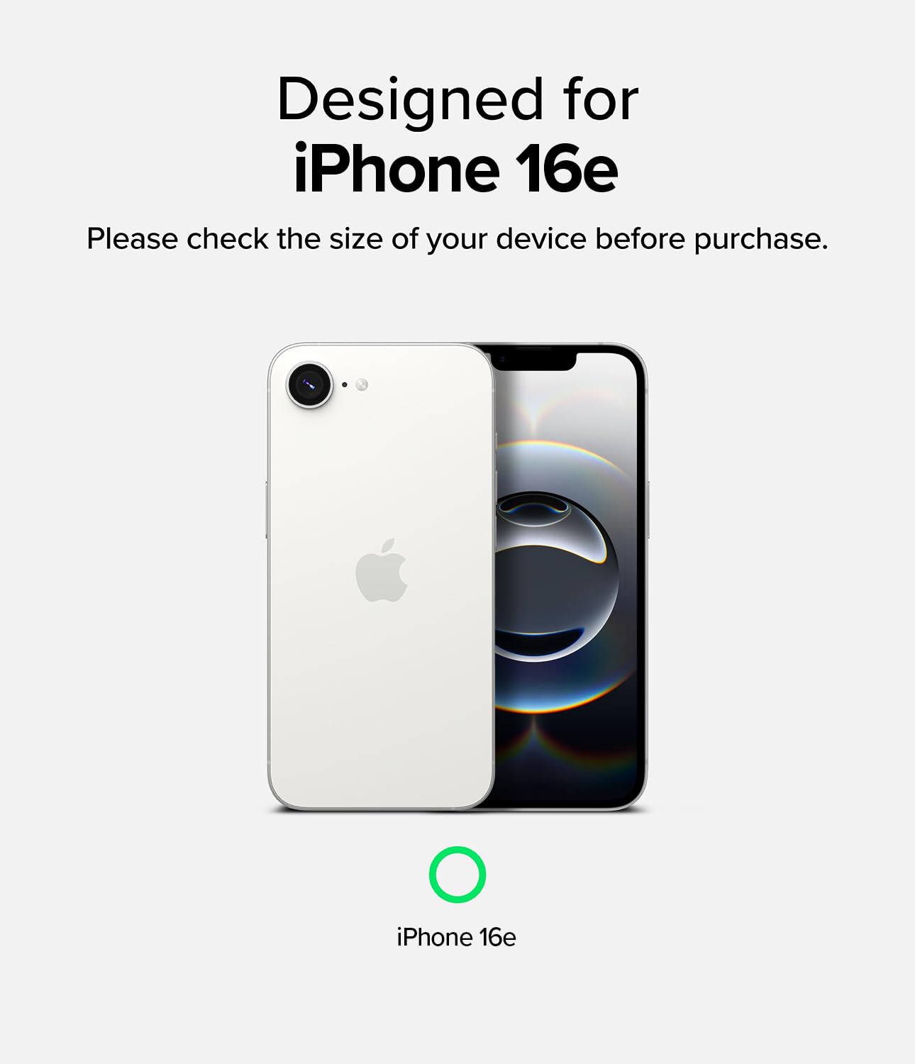 Ringke Fusion [Oil & Dirt Resistant] Compatible With Iphone 16E Case, Anti-Fingerprint Technology Prevents Oily Smudges Phone Co