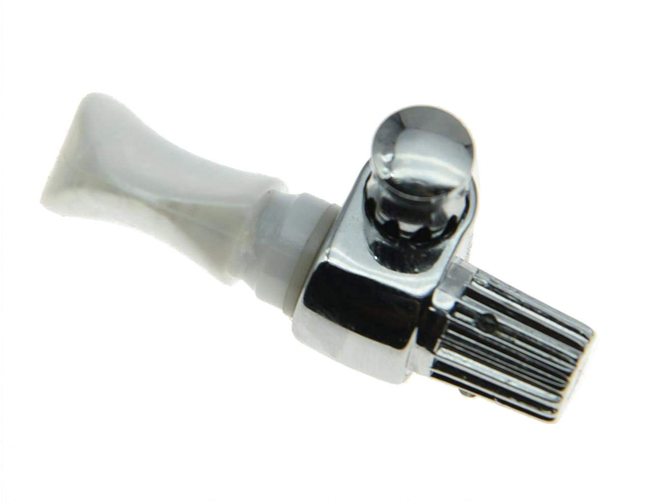 Kaish Chrome 5Th Banjo Geared Tuner Tuning Keys Peg Machine Heads W/Pearl Button