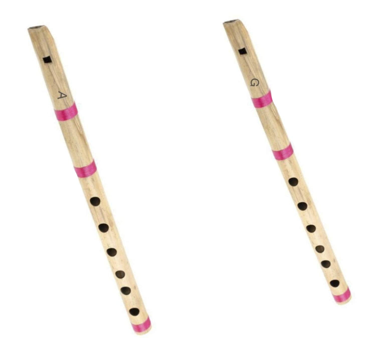 Cola Music Set Fo A Fipple & G Fipple Bamboo Flute (Set Of 2)