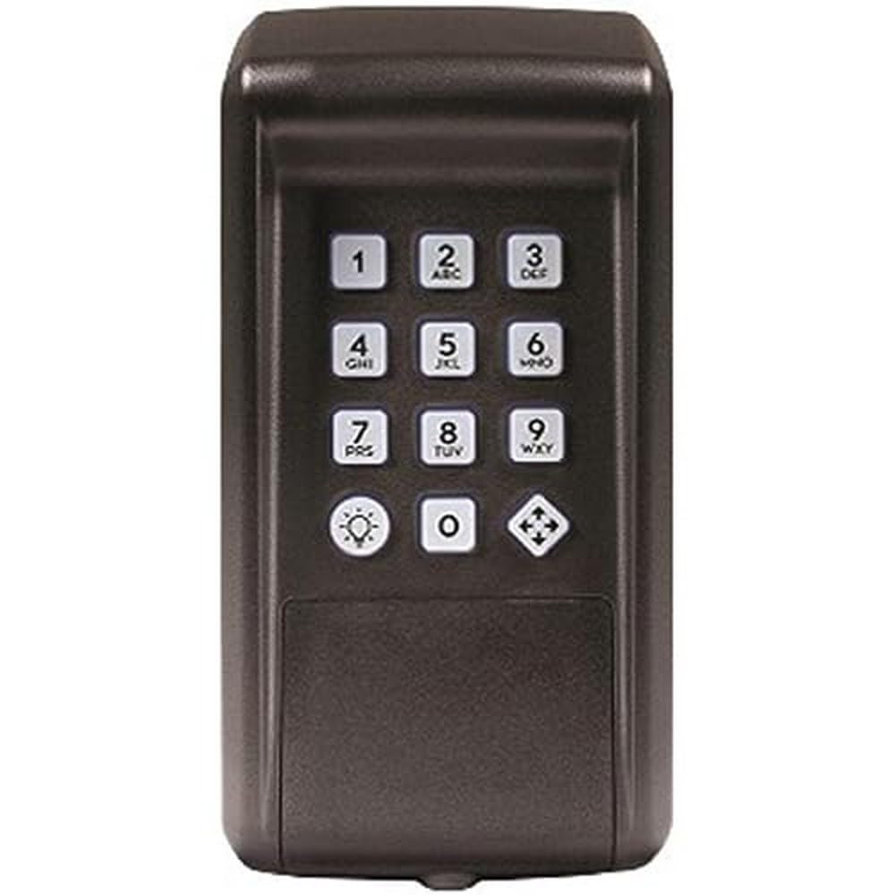 Mighty Mule MMK200 MMK201 Digital Wireless Keypad, 10 x 5.5 x 2.75 inches, Black