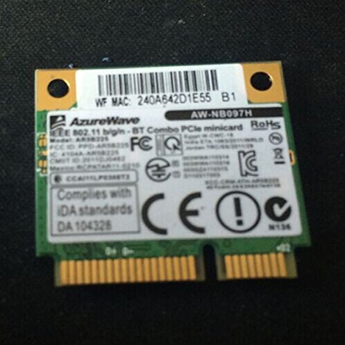 Azurewave Aw Nb126H Aw Nb100H Aw Nb097H Ar9485 Ar5B225 Half Wlan Wifi Bt Card