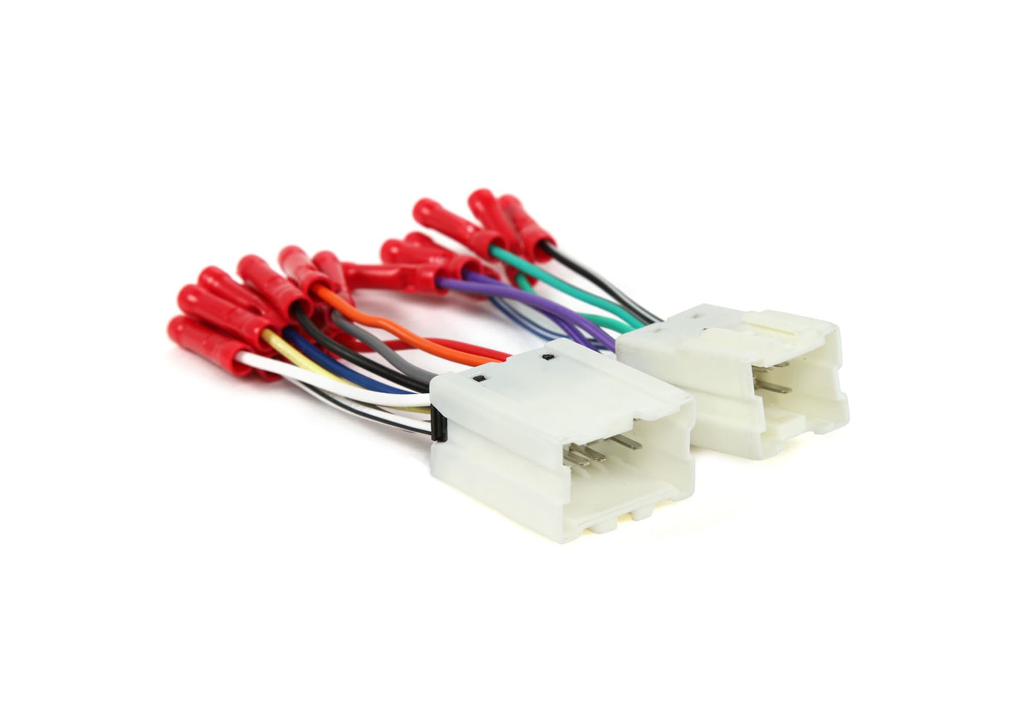 Scosche NN03BCB Aftermarket Radio Wiring Harness with Crimp Connectors for Select 1995 12 Infiniti, Nissan and Suzuki   Wire Harness for Car Stereo   Check Vehicle List in Images for Your Model