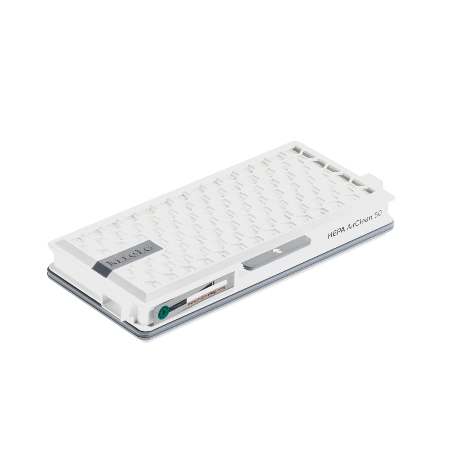 Miele Hepa Airclean Sfha50 2 Vacuum Filter, 12 Month Lifespan, With Timestrip Filter Change Indicator   Xl Pack For 2 Years Of Clean Air