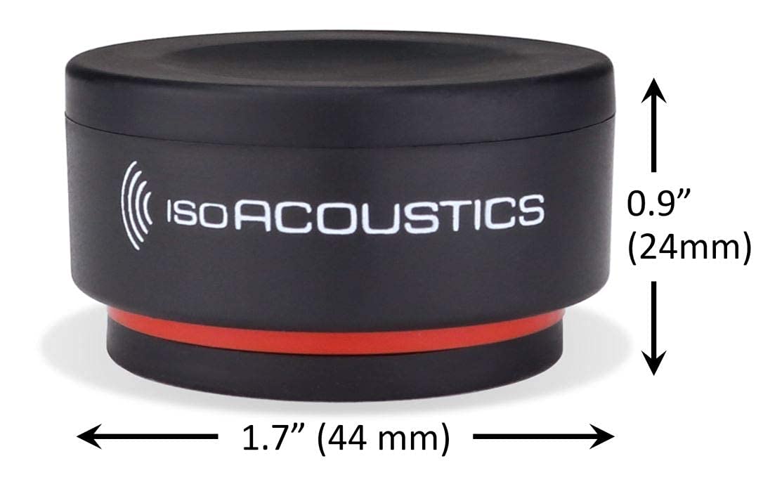Isoacoustics Iso Puck Series Acoustic Isolators (Iso Puck Mini, 6 Lbs Max/Unit, 8 Pack)
