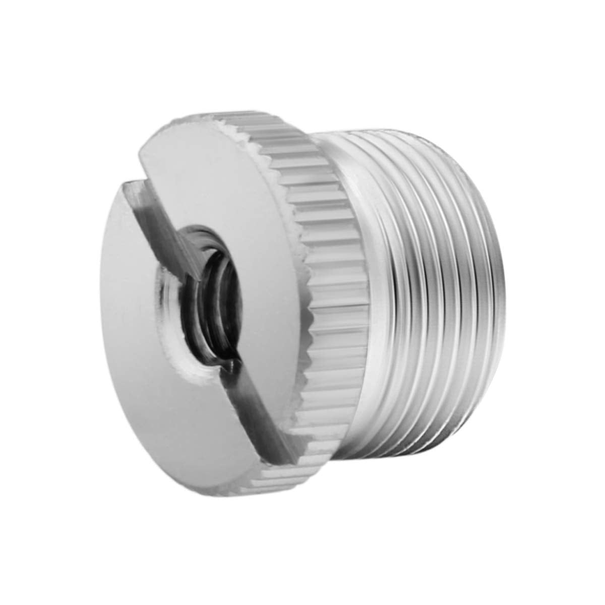 Jomley 1/4 To 5/8 Adapter, 1/4'' 20 Female To 5/8'' 27 Male Screw Thread Adapter For Camera Monitor Microphone Stand   2 Pack