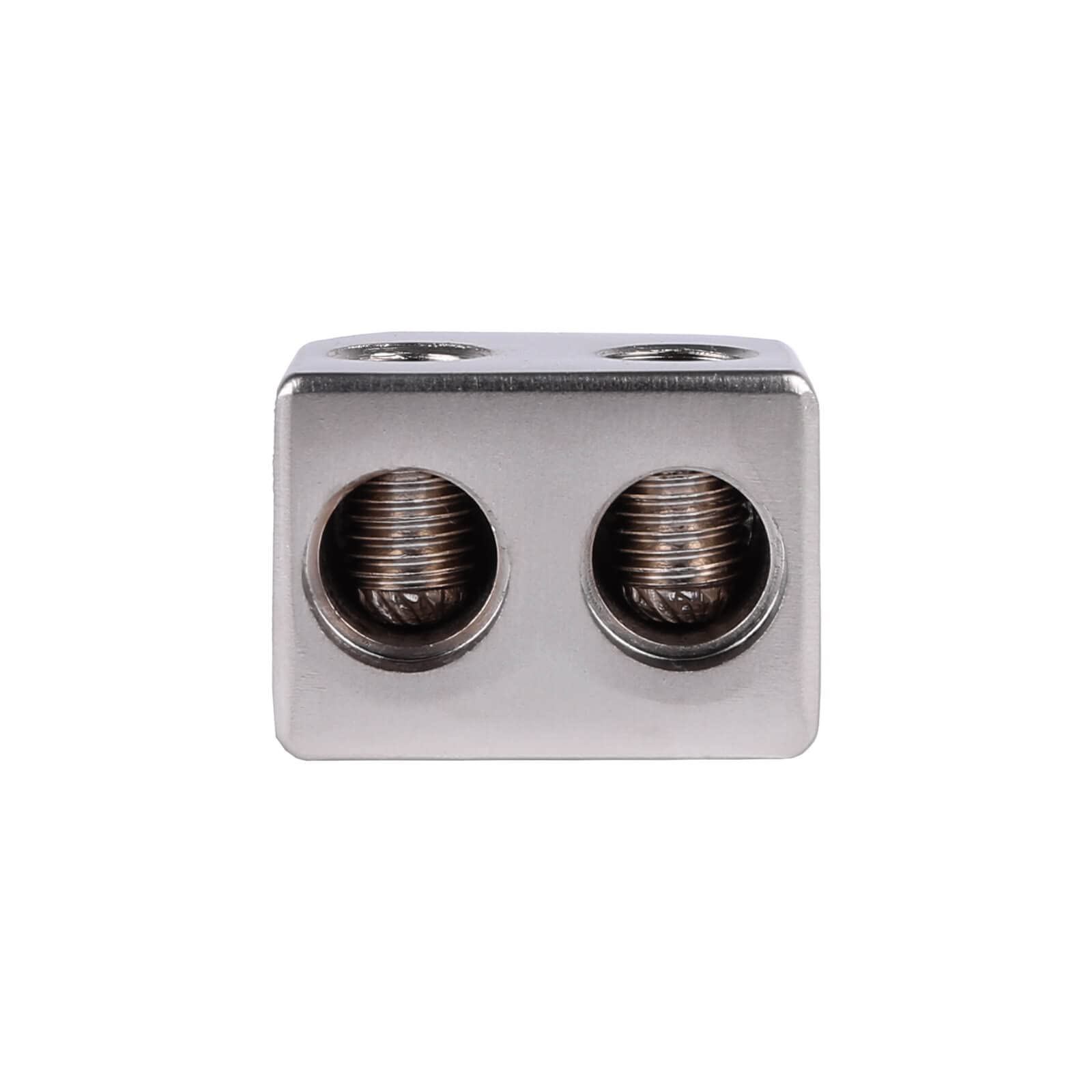 Skar Audio Dual 4 Awg (Gauge) To 4 Gauge Amplifier Input Adapters (Pair)