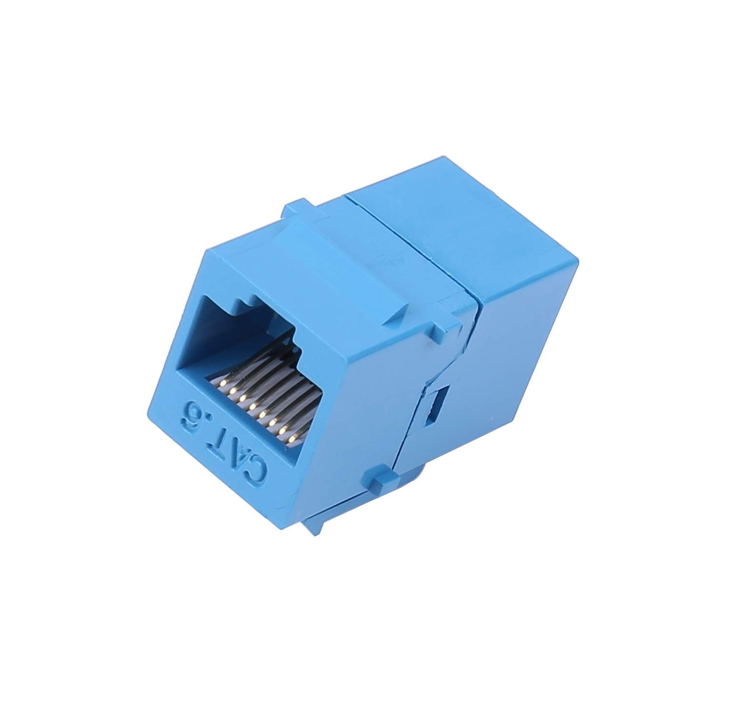 Rj45 Keystone Coupler   10Pack Igreely Cat6 Cat5E Cat5 Compatible 8P8C Ethernet Network Jack Insert Snap In Adapter Connector Po