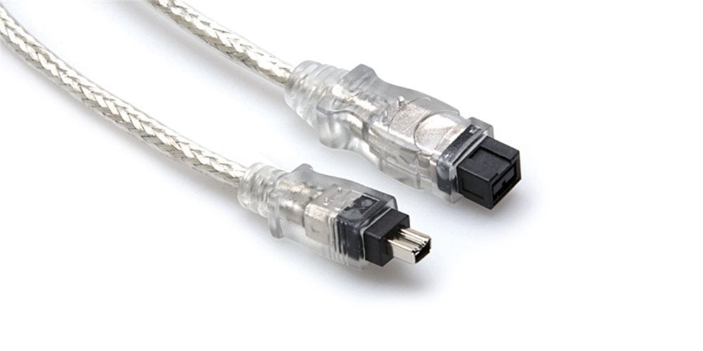 Hosa FIW-94-115 FireWire 800 Cable, 4-pin to 9-pin, 15 ft