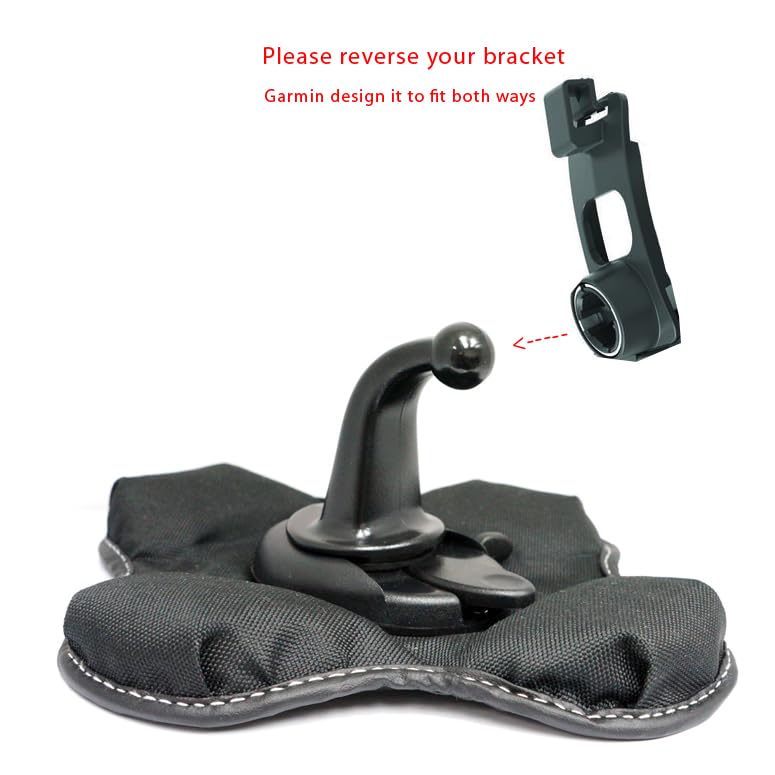 Chargercity Portable Beanbag Dashboard Friction Mount Compatible With All 17Mm Ball Joint Connection Nuvi Drive Drivesmart Lmt L