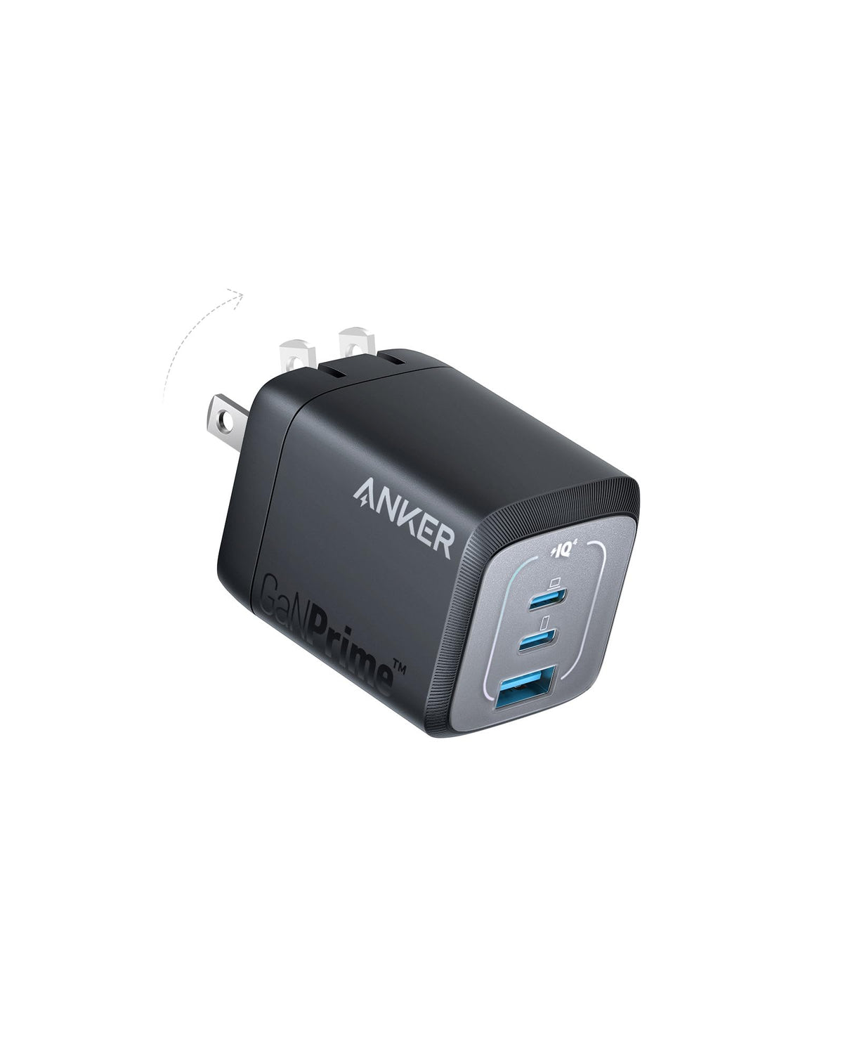 Anker Prime 67W Usb C Charger, Anker Gan 3 Port Compact Fast Pps Wall Charger, For Macbook Pro/Air, Pixelbook, Ipad Pro, Iphone
