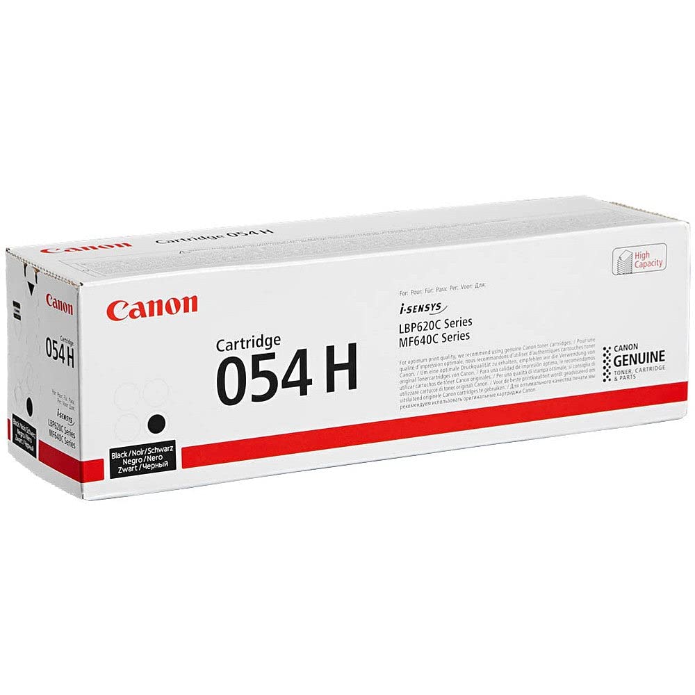 Canon Ton 054 H   Mit Hoher Kapazitt   Schwarz   Original   Tonerpatrone