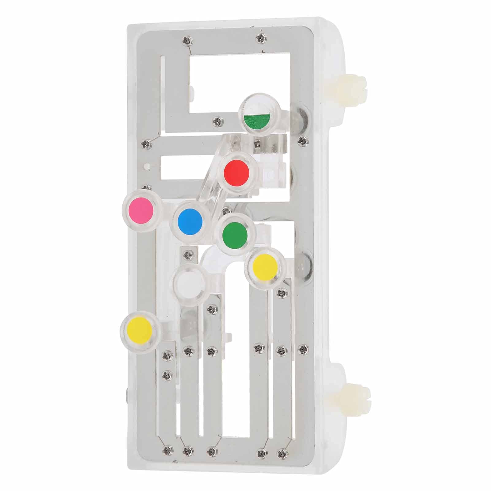 Guitar Trainer, ABS Metal Guitar Practice Tool Chord Guitarra Accessory Guitar Helper for Beginner for Musical Instrument Lover(