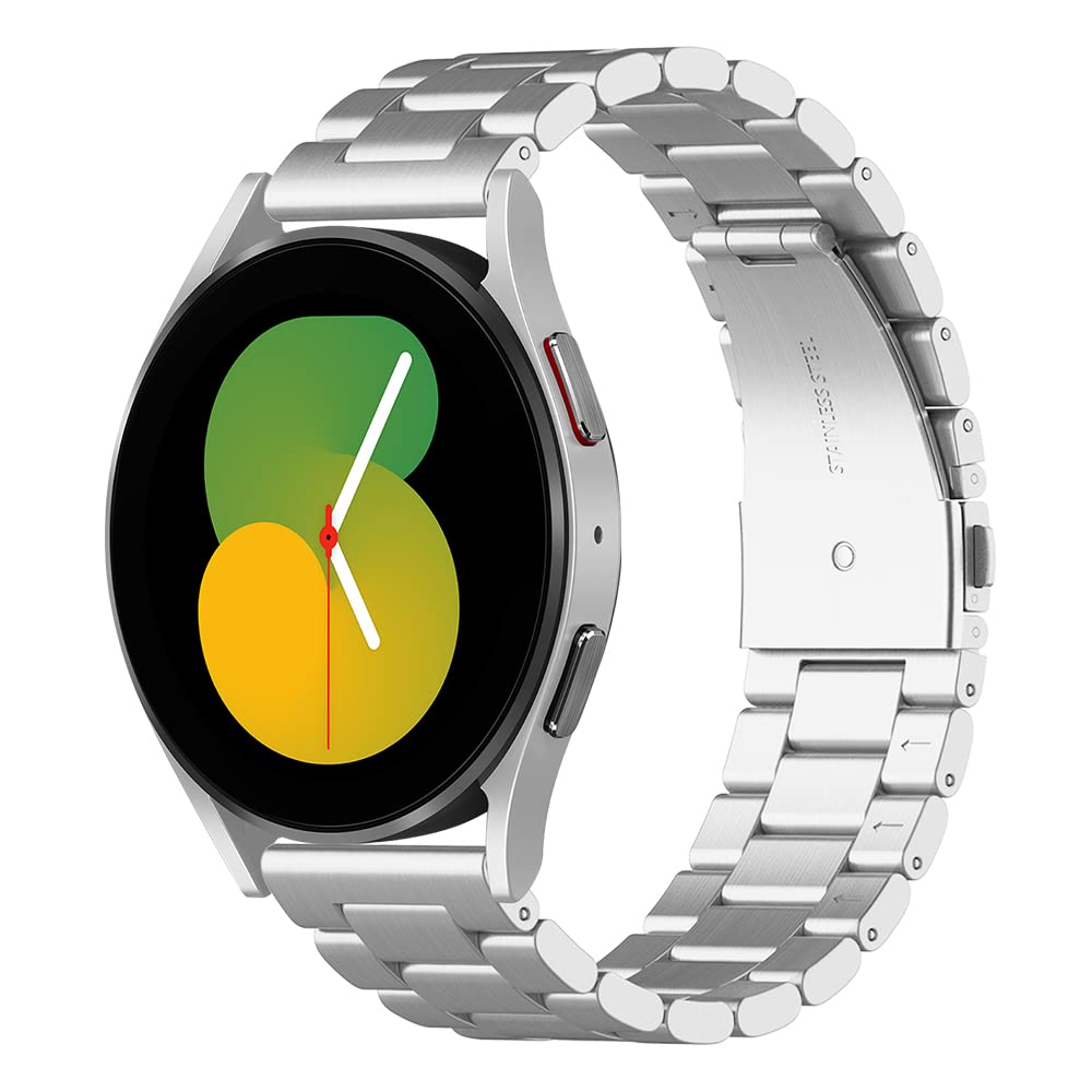 Simpeak Metal Band Compatible With Samsung Active 2 40Mm 44Mm /Galaxy Watch 5 /Watch 5 Pro/Galaxy Watch 4 /Watch 4 Classic, 20Mm