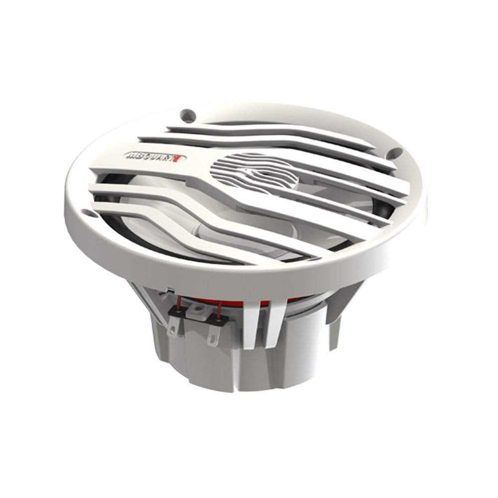 MB Quart NK2-116W Marine Speakers - 6.5 Inch, IPX67, 120W, White, Composite Material
