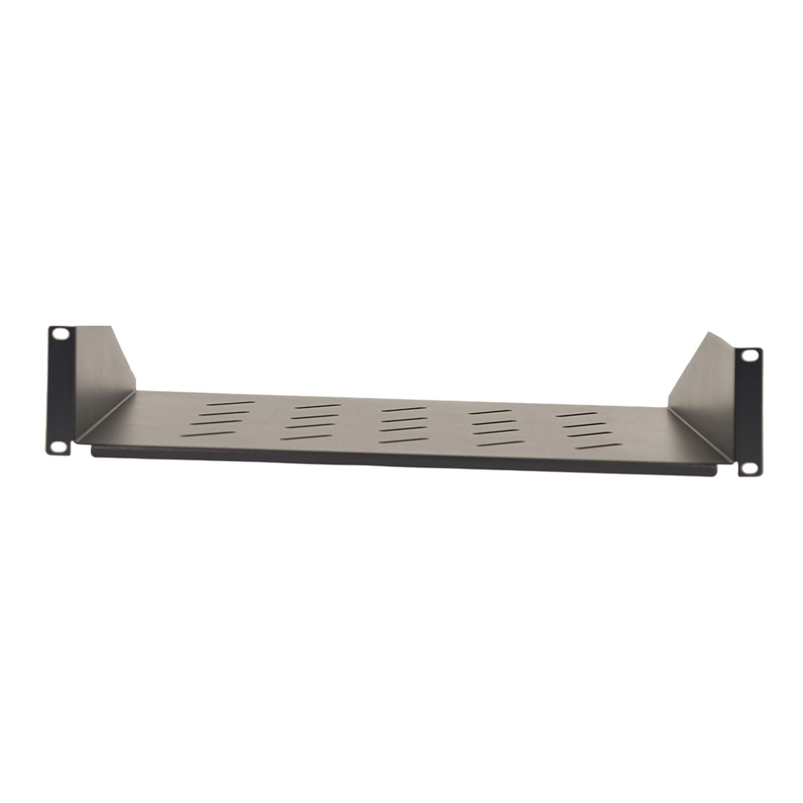 Aeons 2U Universal Server Rack Shelf Vented Rackmount Cantilever Shelf 14'' Deep, For 19    It Network Rack Cabinet Enclosure