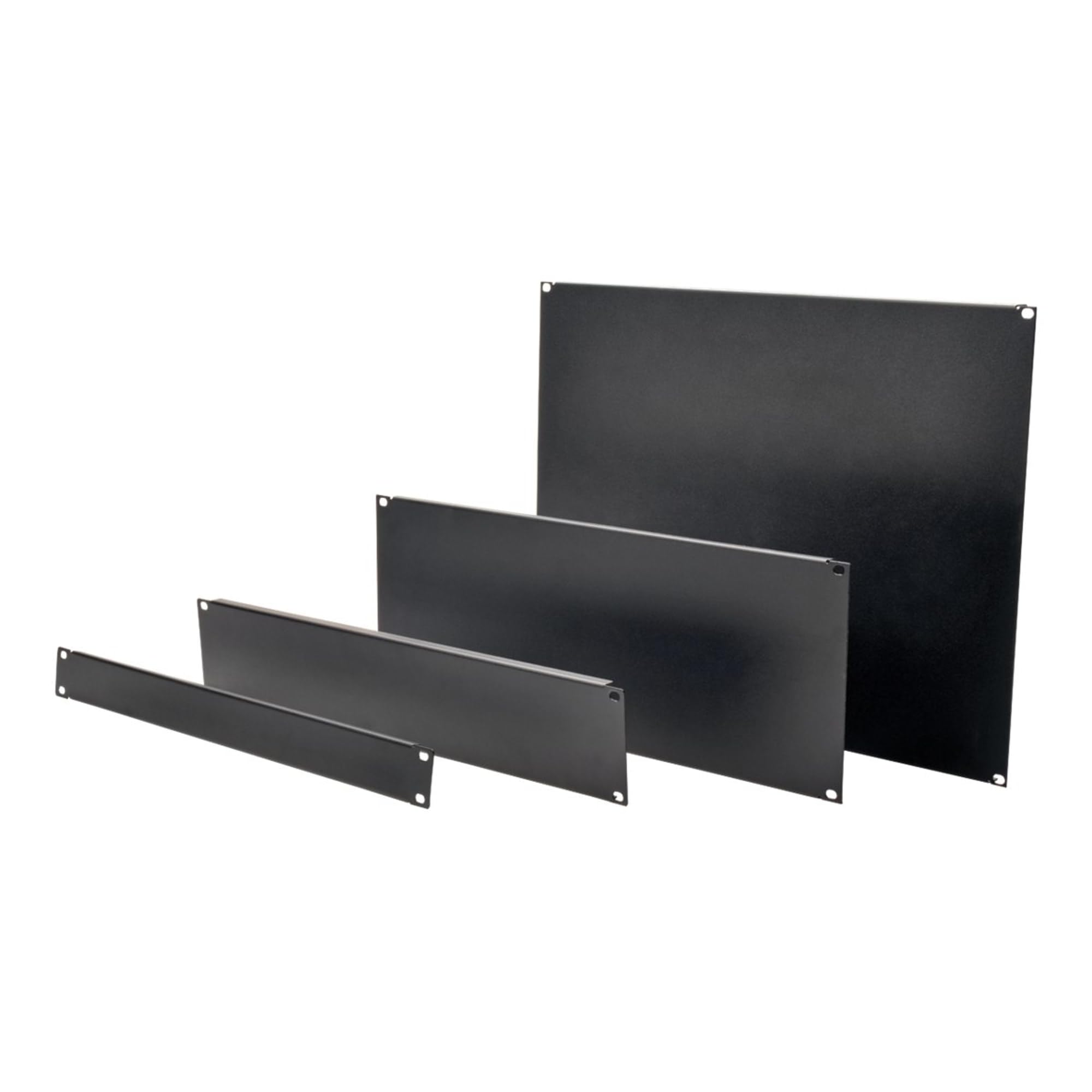 TRIPP LITE 19In Rack Blanking Panel Kit for Enclosure Server Cabinet, 4 Pieces  19 Components, SRXUPANEL,Black