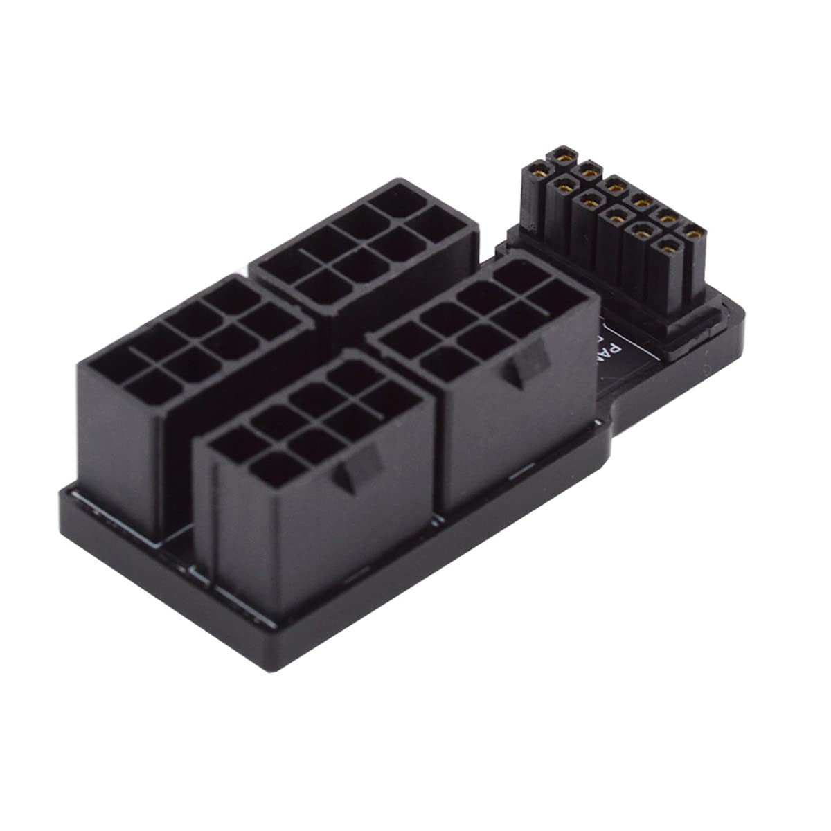 Cy Atx3.0 Pci E 5.0 Power Modular 12Vhpwr Adapter To Four Atx 8P Up Angled 90 Degree For 4080 4090 5090Ti 16Pin 12+4P Graphics C