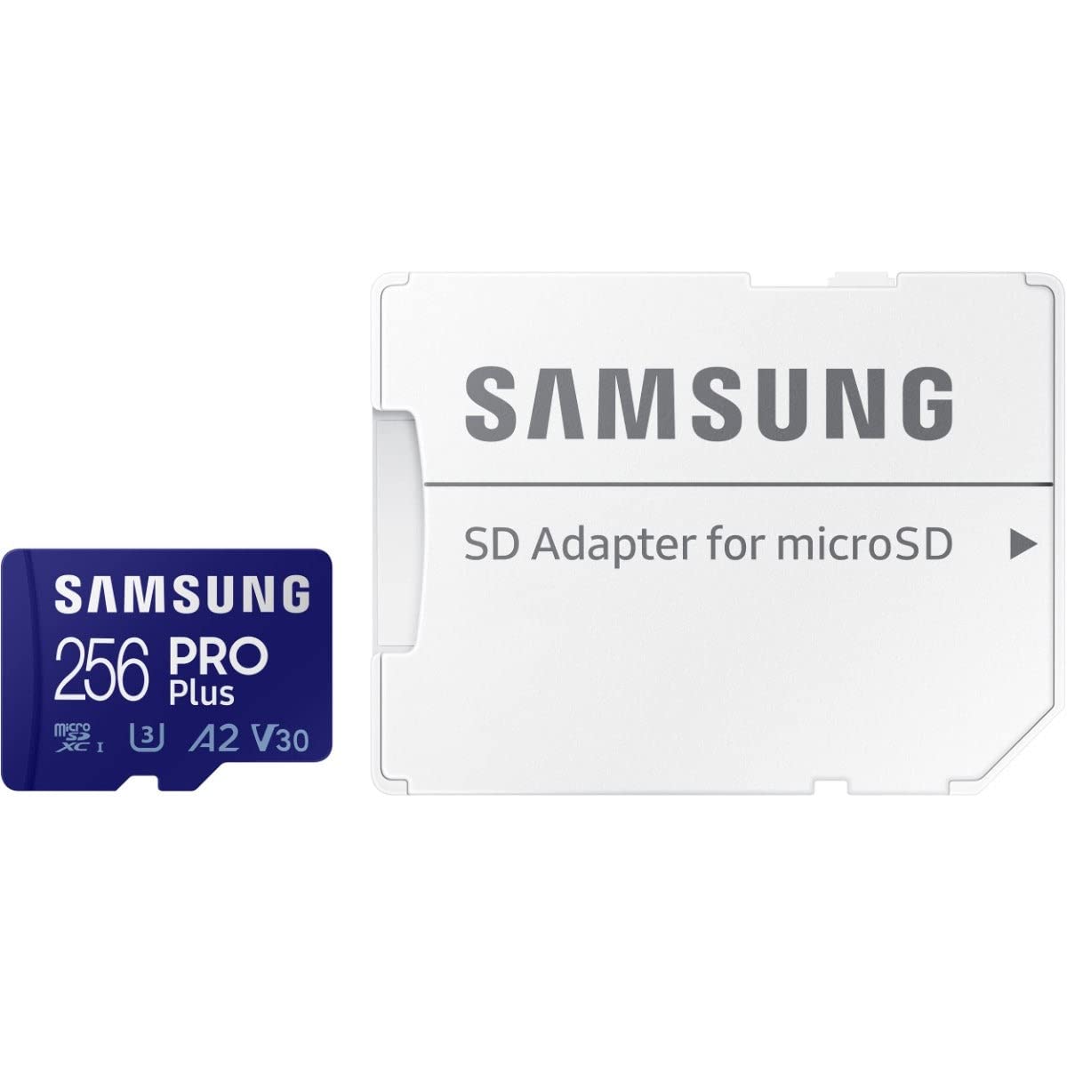 Samsung 256Gb Pro Plus Microsd Card (2021), Read & Write Speeds Up To 160Mb/S & 120Mb/S, Compatible To Uhs Interface, U3, V30, A