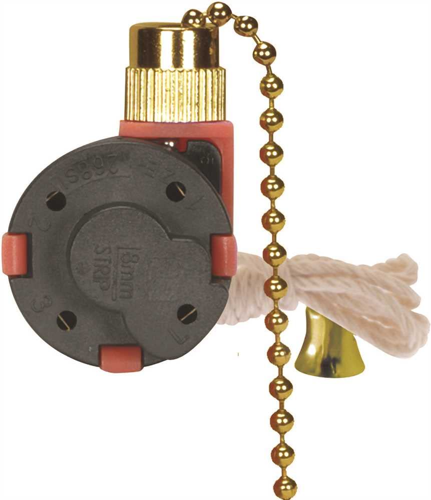 Satco 80 1994 4 Speed Ceiling Fan Switch, Color