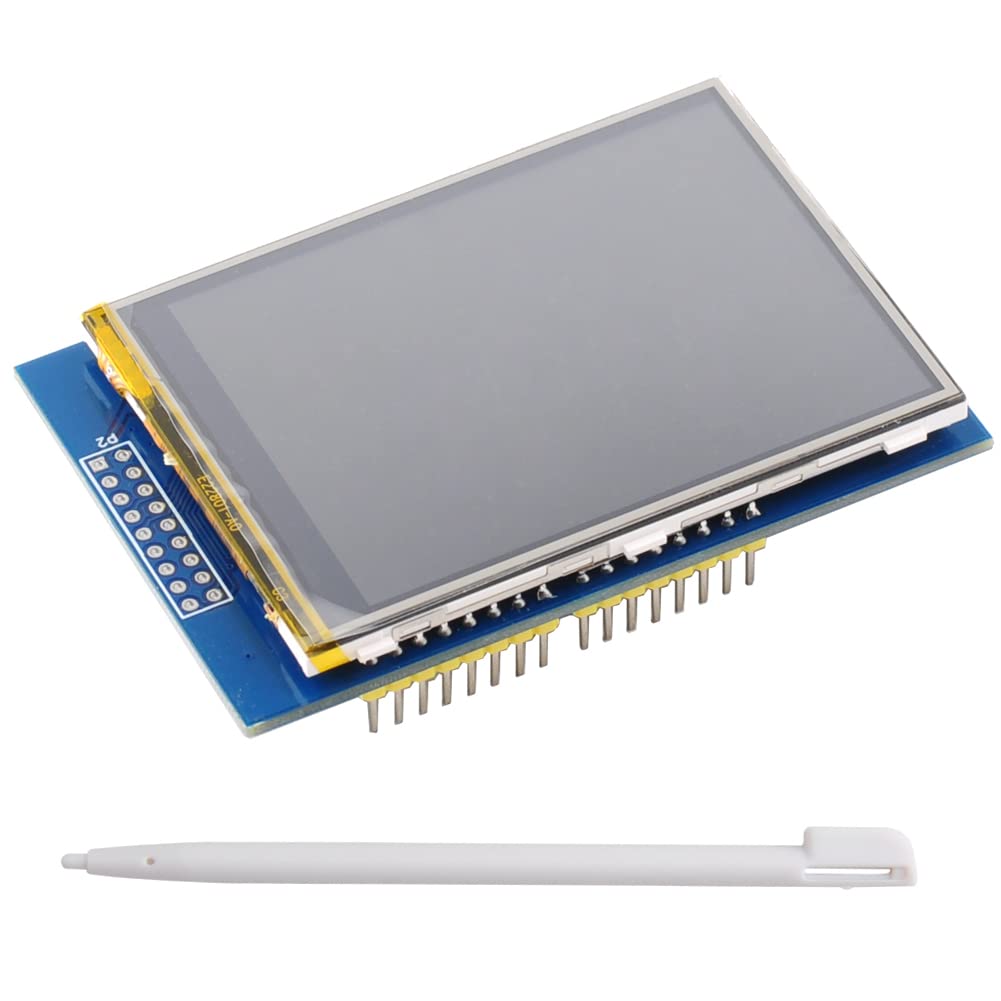 Diymalls 2.8'' Tft Lcd Display Module 5V/3.3V Ili9341 Resistive Touchscreen 320X240 8 Bit Parallel Interface W/Sd Card Slot For